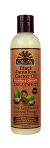 Okay Black Jamaican Castor Oil Treatment, 8oz