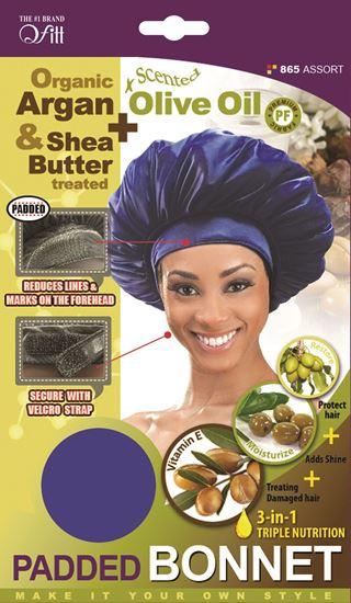 #865 Padded Bonnet / Assort (12PC)