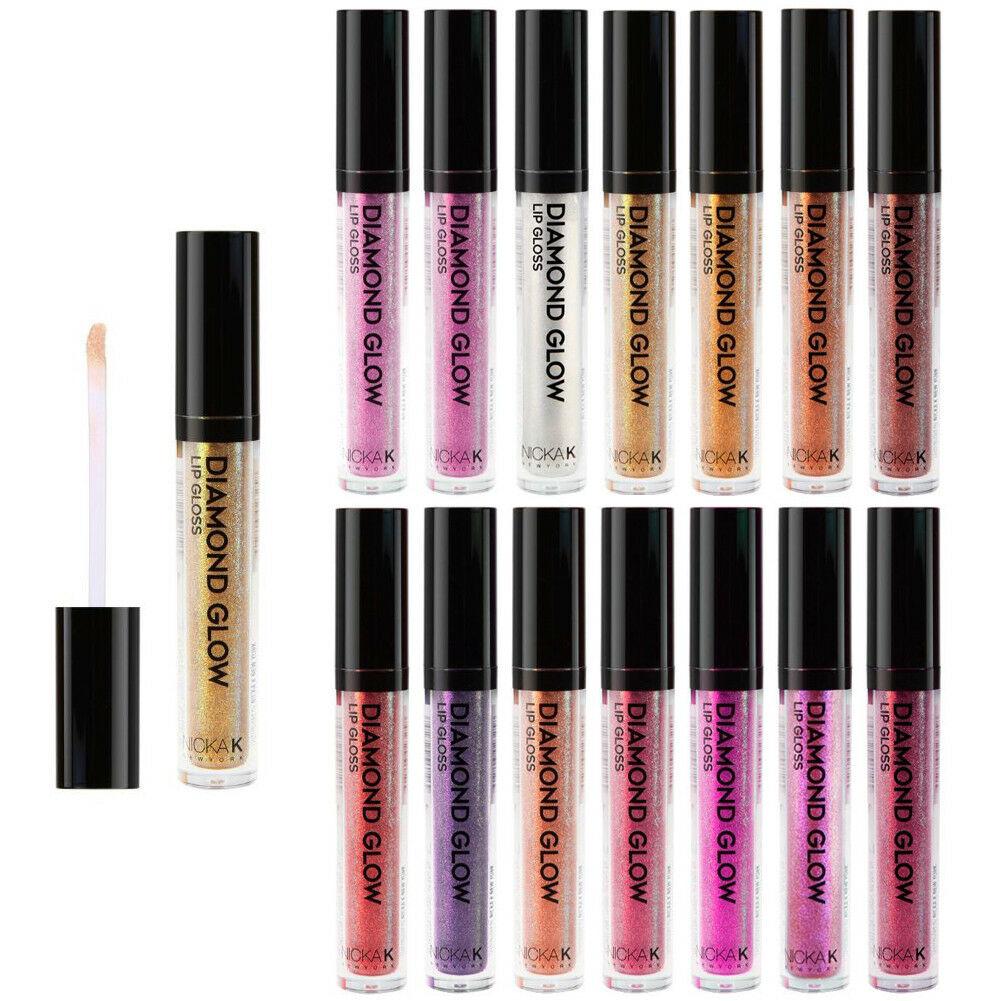 Nicka K NK Diamond Glow Lipgloss Set #STNDG (84PC)