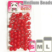 #BR(SEVEN) / BR7 - MEDIUM Beads / SMALL Pack Hair Beads (12PC/BULK)
