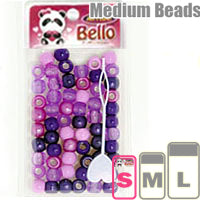 #BR(SEVEN) / BR7 - MEDIUM Beads / SMALL Pack Hair Beads (12PC/BULK)