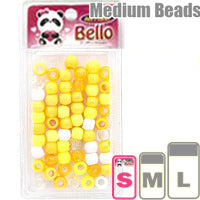 #BR(SEVEN) / BR7 - MEDIUM Beads / SMALL Pack Hair Beads (12PC/BULK)