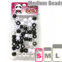 #BR(SEVEN) / BR7 - MEDIUM Beads / SMALL Pack Hair Beads (12PC/BULK)