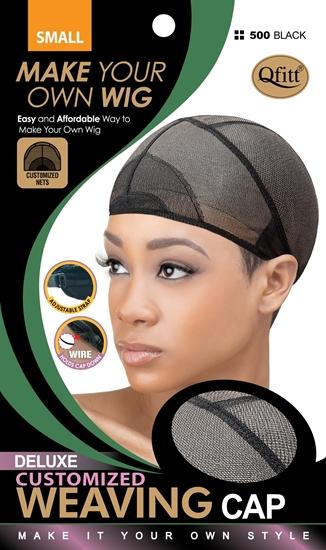#500 Deluxe Conditioning Weaving Cap / Black (12PC)