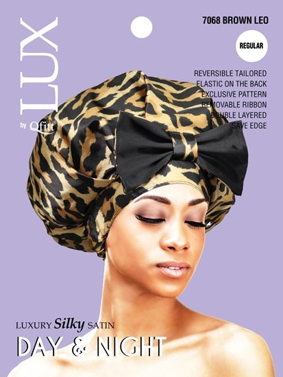 #7068 Lux Pattern Luxury Silky Satin Day & Night - Leo / Assort (6PC)