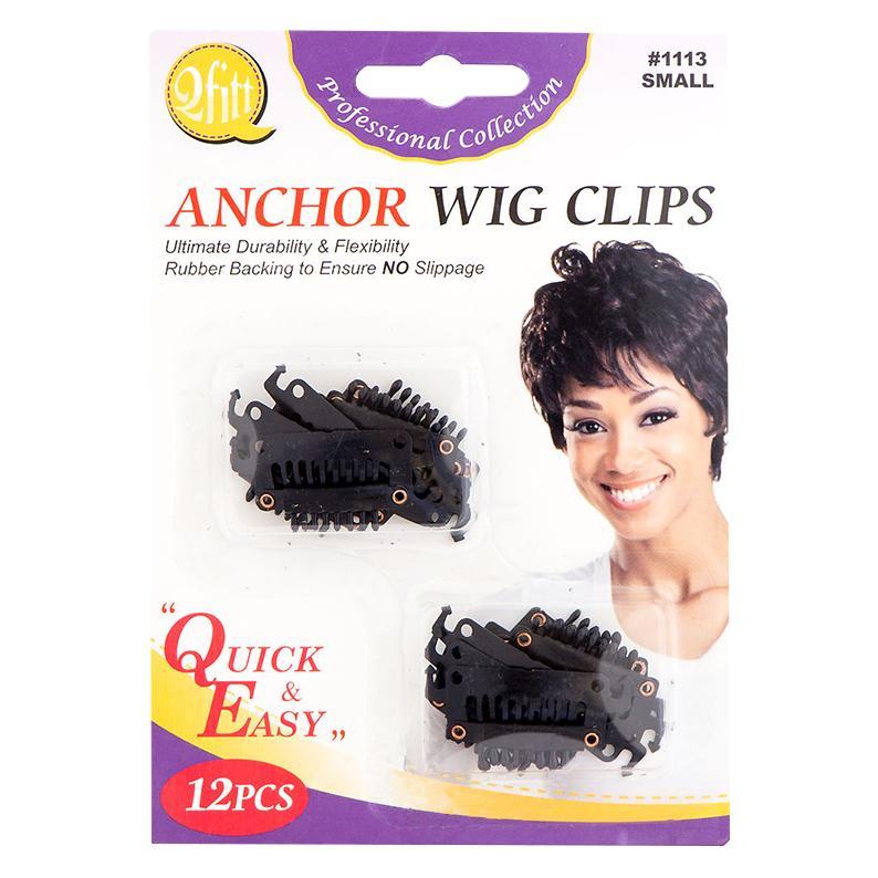 #1113 Qfitt 12PC Anchor Wig Clips (12PC)