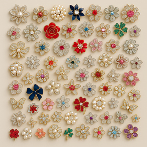 Brooches by the Dozen