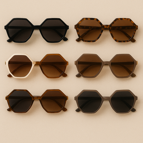 Wholesale Geometrical Shape Sunglasses