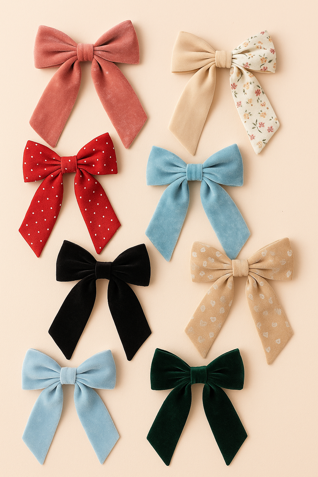 Wholesale Long Tail Hair Bows