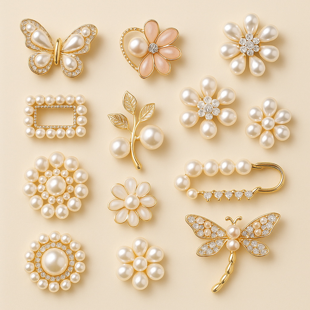 Wholesale Pearl Brooches