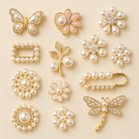 Wholesale Pearl Brooches