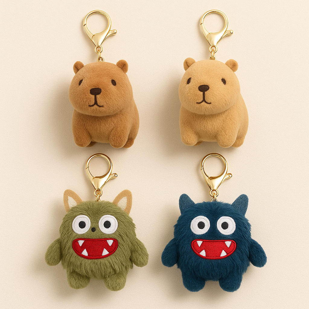Wholesale Plush Keychains