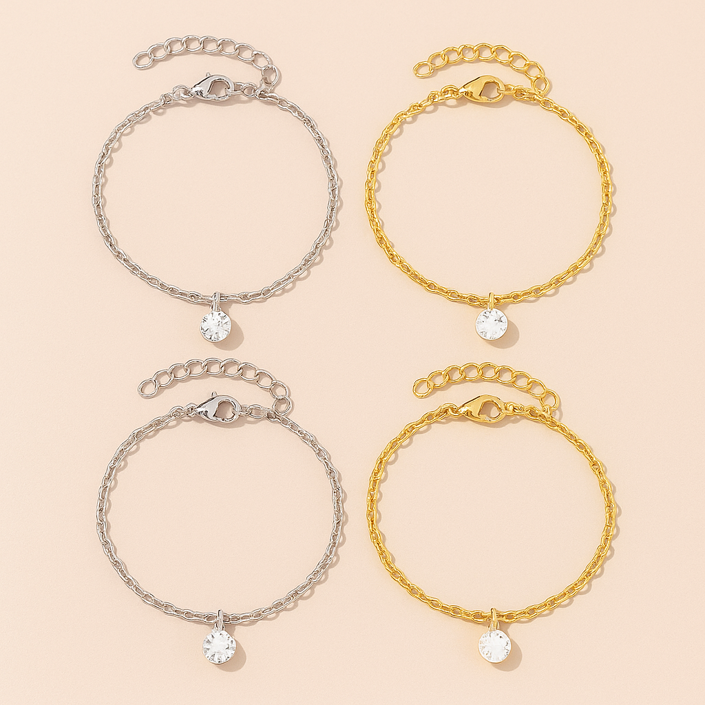 Wholesale Rhinestone Anklets