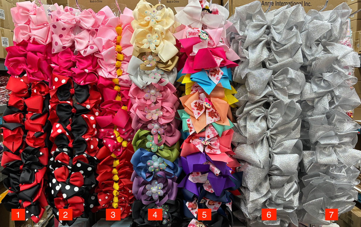 Wholesale Design Hair Bows #04TOP (12/24PC)