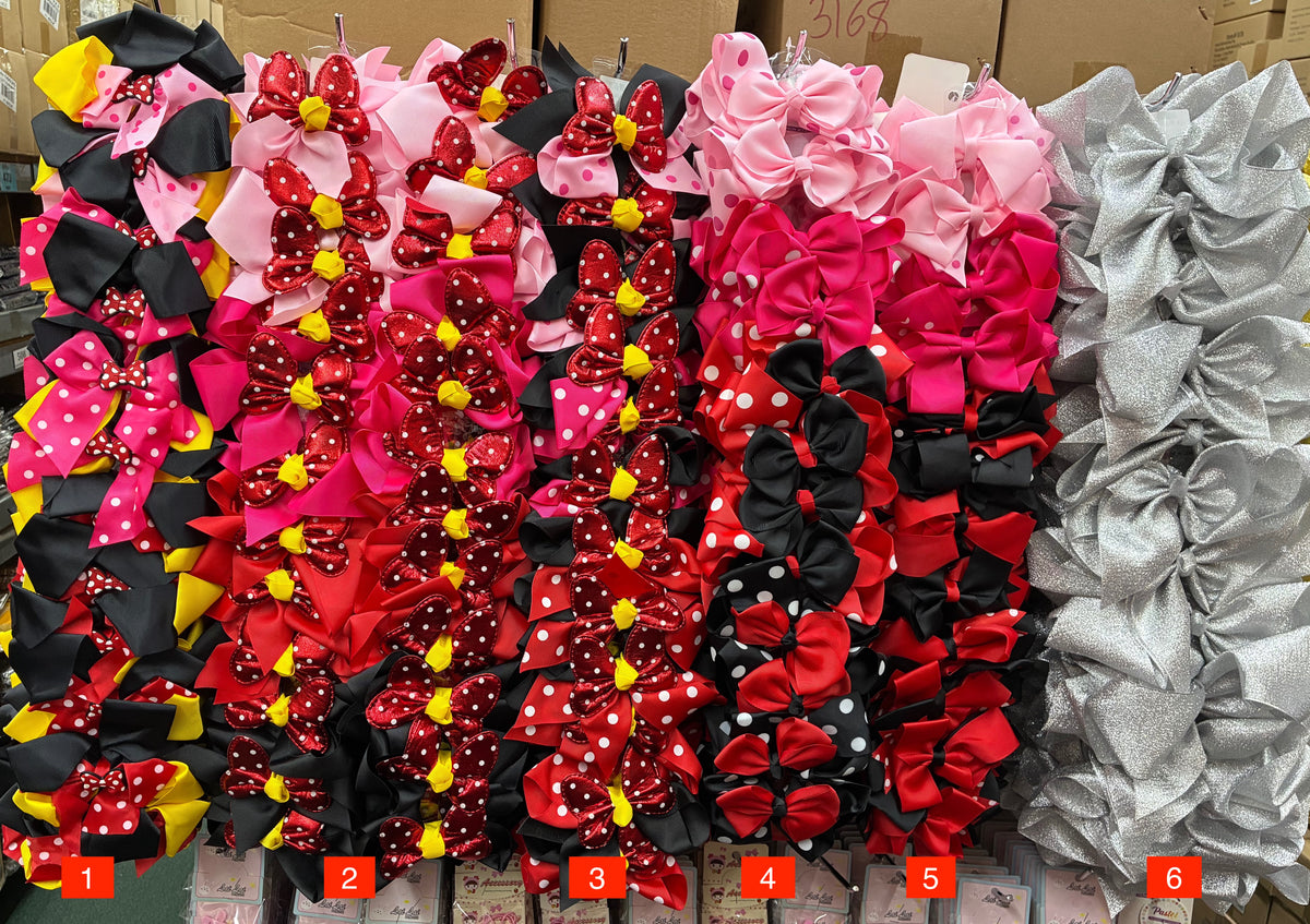 Wholesale Design Hair Bows #04TOP (12/24PC)