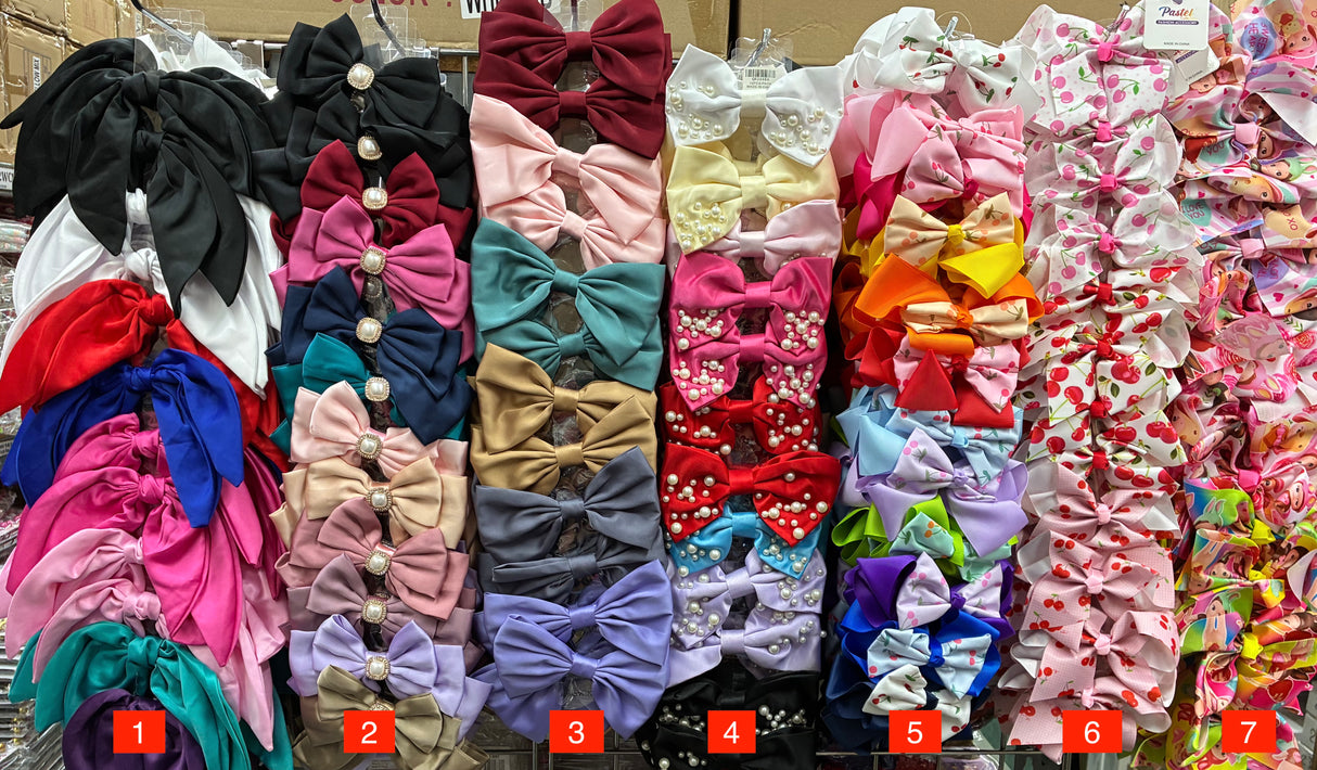 Wholesale Design Hair Bows #06TOP (12/24PC)