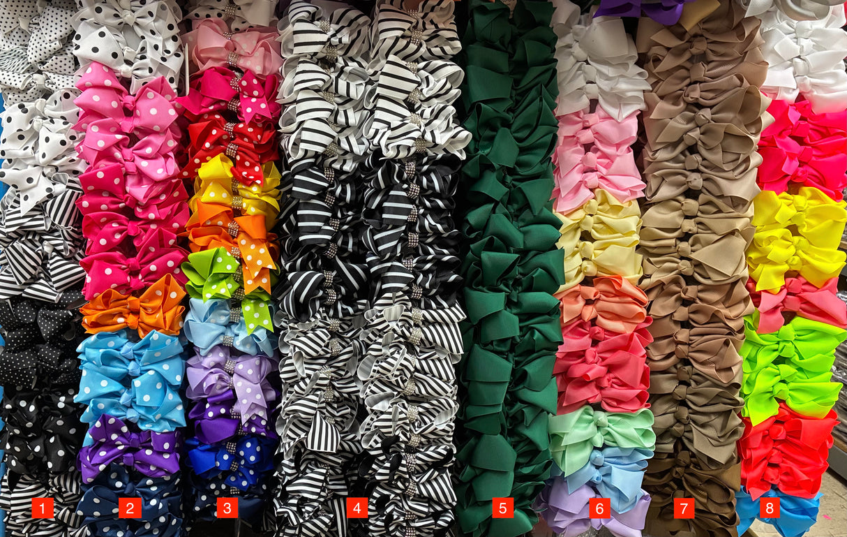 Wholesale Design Hair Bows #13BOT (12/24PC)