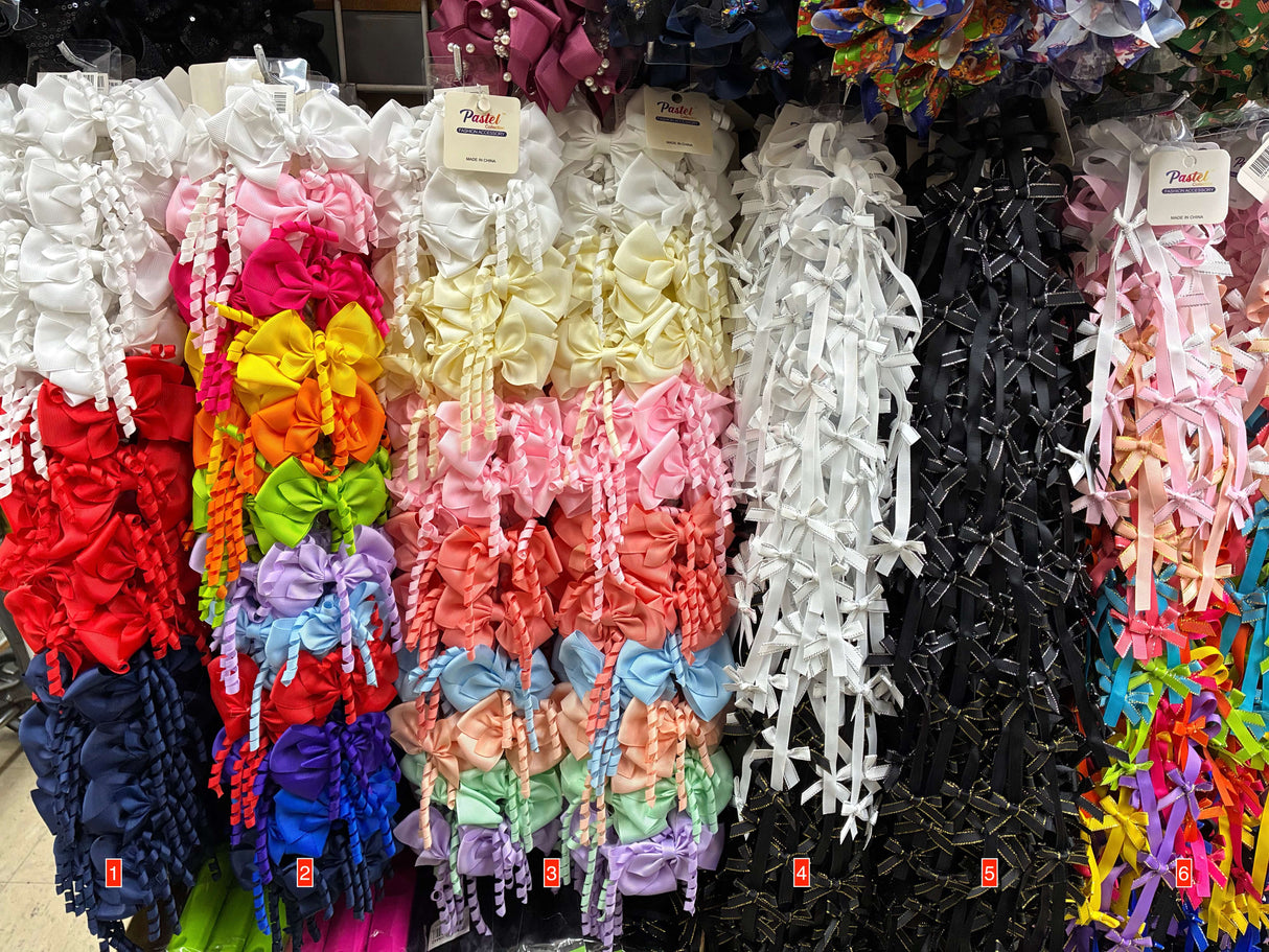Wholesale Design Hair Bows #9BOT (12PC)