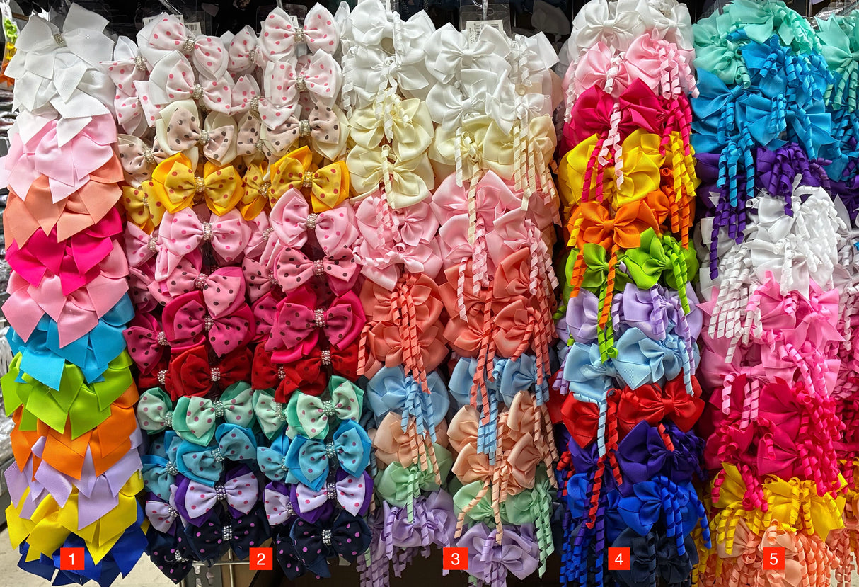 Wholesale Design Hair Bows #10BOT (12PC)