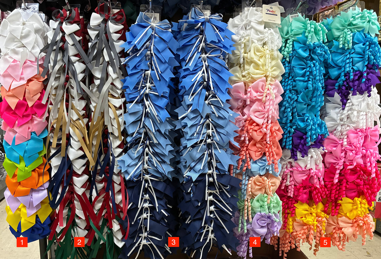Wholesale Design Hair Bows #16BOT (12/24PC)