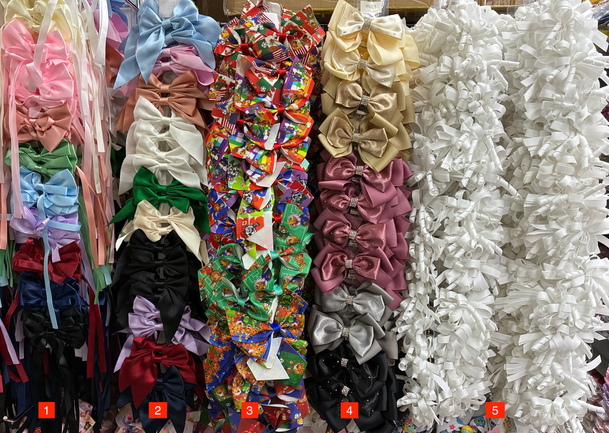 Wholesale Design Hair Bows #11TOP (12PC)