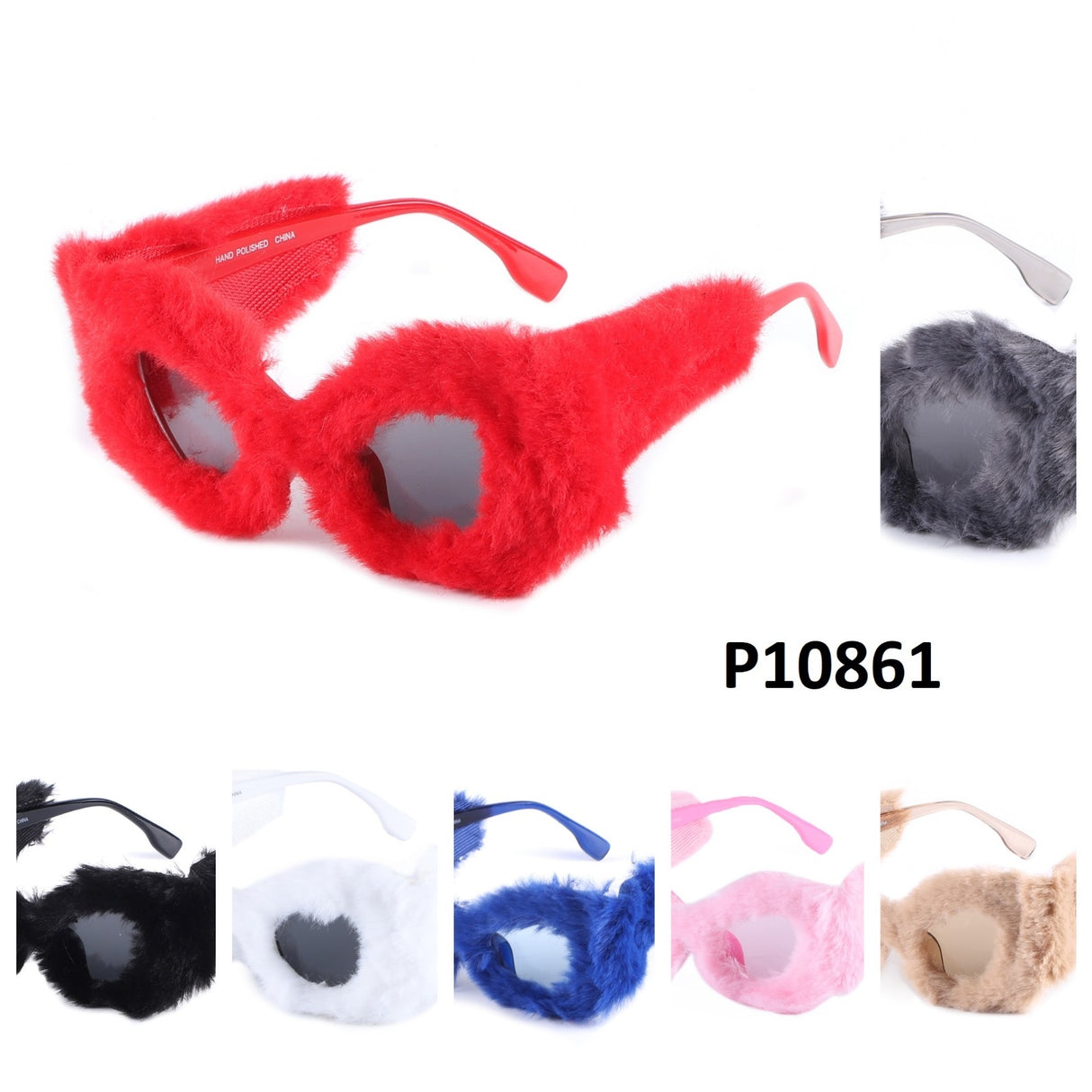 Wholesale Fashion Sunglasses #P10861 (12PC)