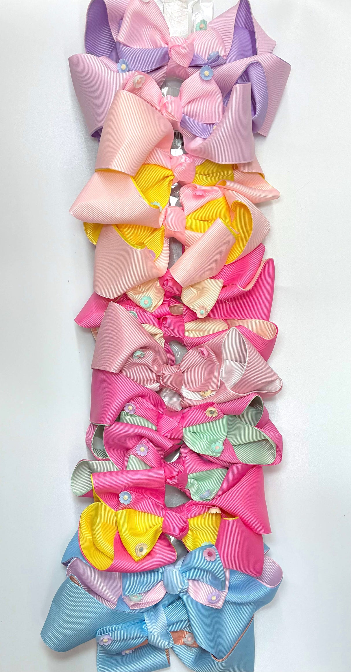 HAIRBOW LARGE TWO TONE #ETP1678 (12PC)