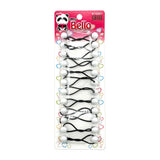 14 Ball / 12mm Ball Ponytail Holders - Multiple Colors (1PC/Single)