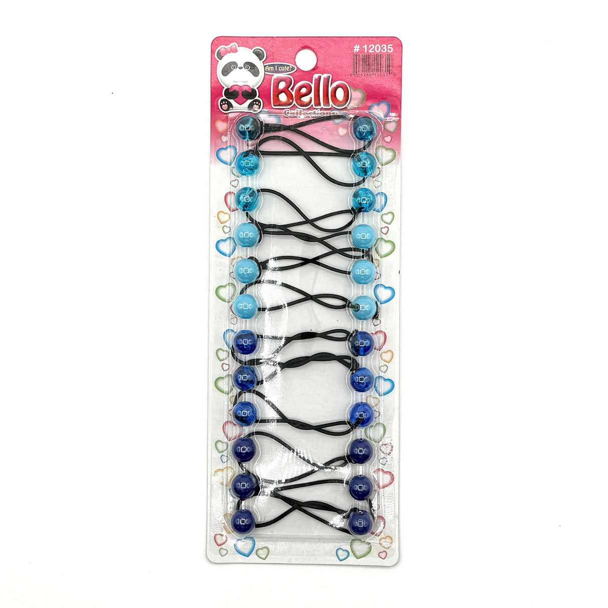 14 Ball / 12mm Ball Ponytail Holders - Multiple Colors (1PC/Single)