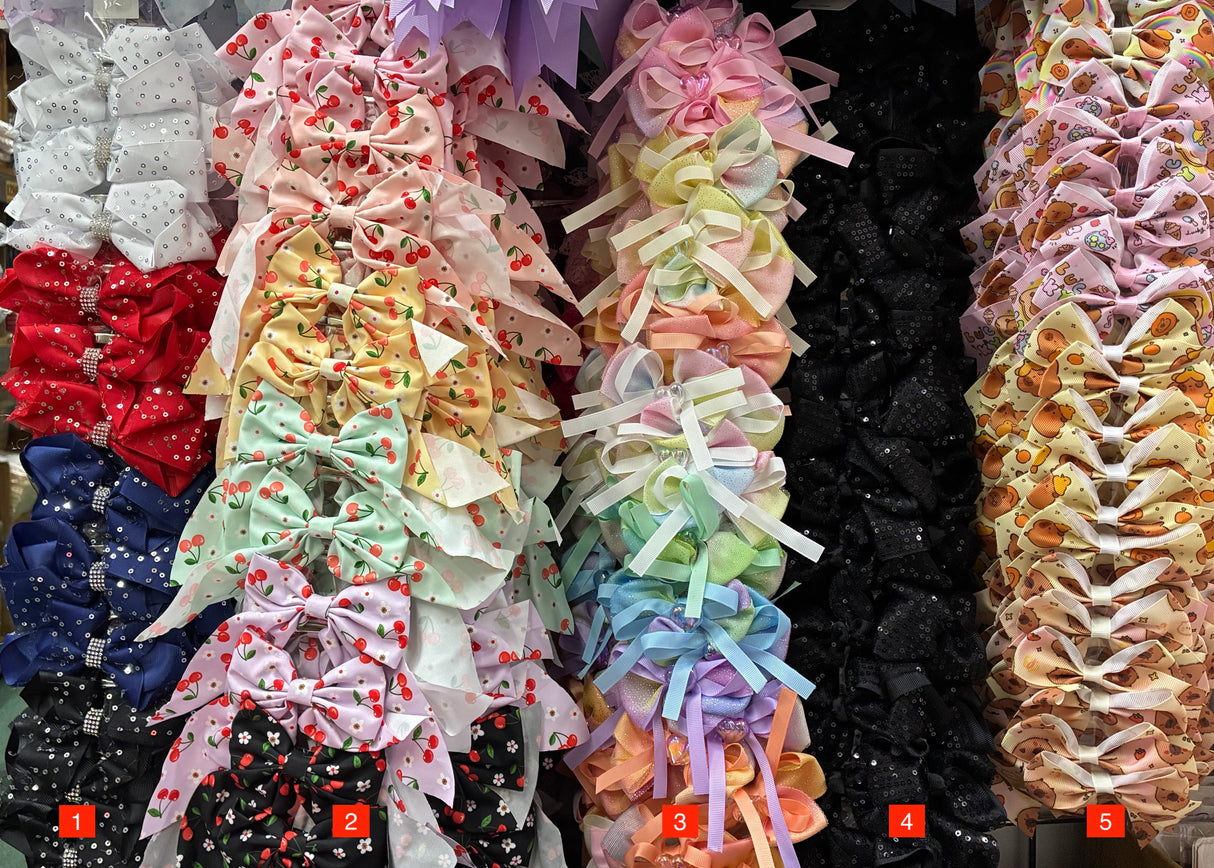 Wholesale Design Hair Bows #12BOT (12PC)