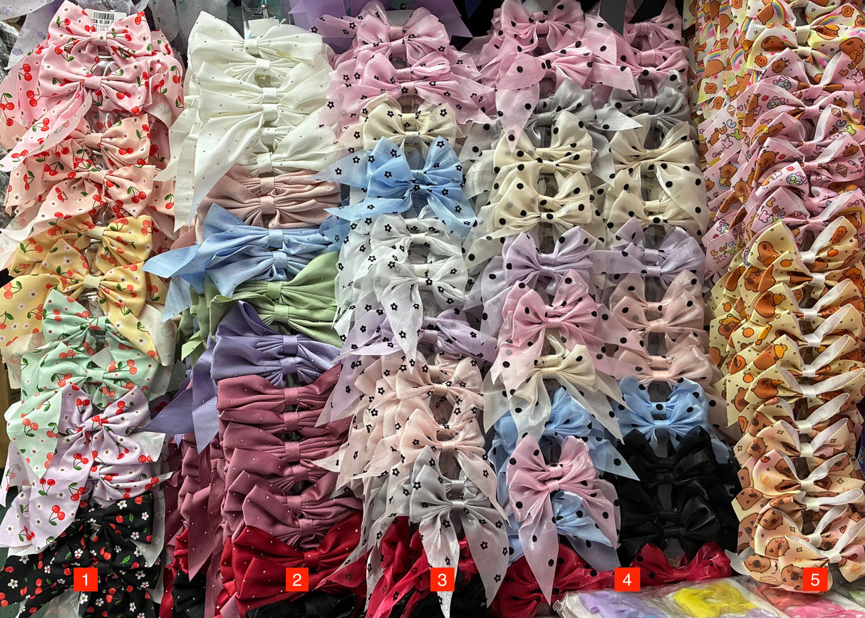 Wholesale Design Hair Bows #12BOT (12PC)