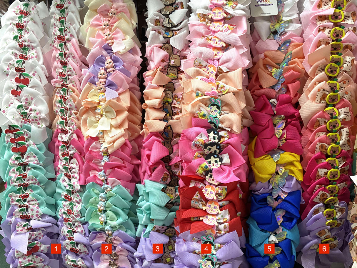 Wholesale Design Hair Bows #12BOT (12PC)