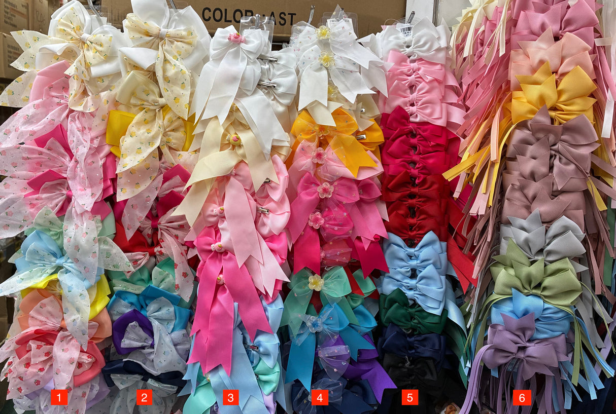 Wholesale Design Hair Bows #12TOP (12PC)