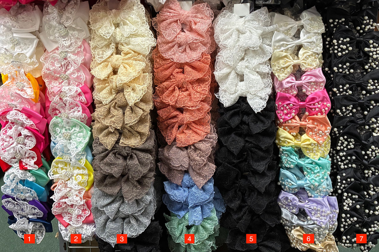 Wholesale Design Hair Bows #13BOT (12PC)
