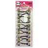 10 Ball / 16mm Ball Ponytail Holders - Multiple Colors (1PC/Single)