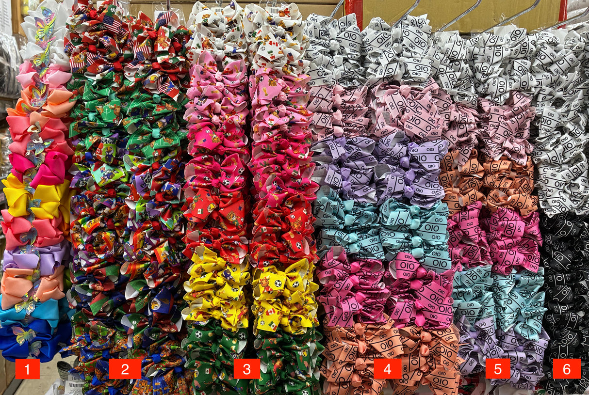 Wholesale Design Hair Bows #14TOP (12/24PC)