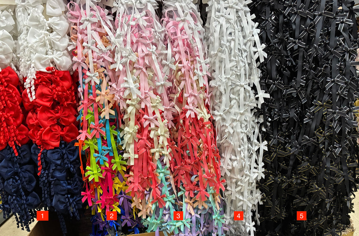 Wholesale Design Hair Bows #15BOT (12/24PC)