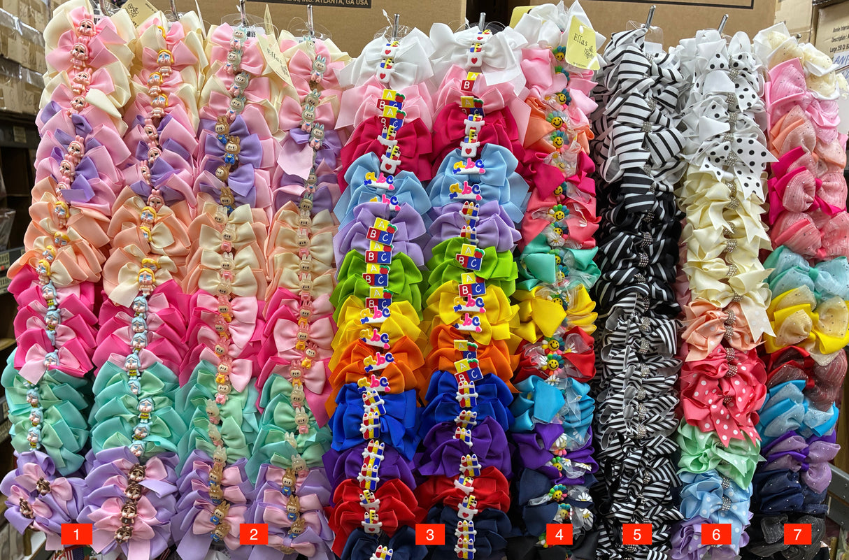 Wholesale Design Hair Bows #15TOP (12/24PC)