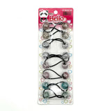 8 Ball / 20mm Ball Ponytail Holders - Multiple Colors (1PC/Single)