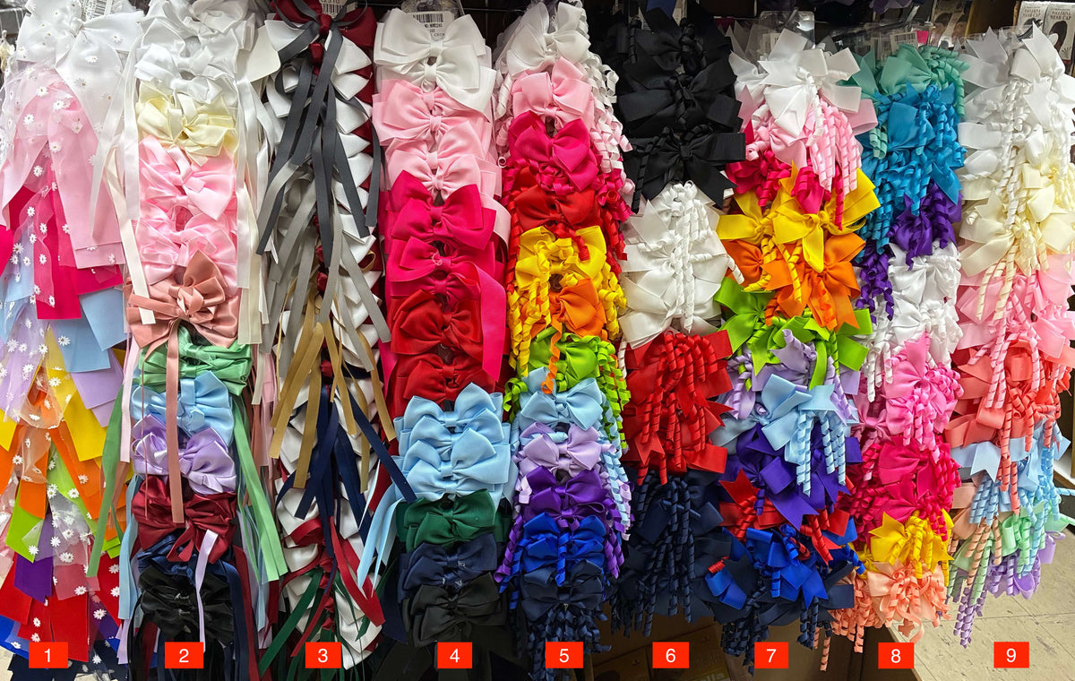 Wholesale Design Hair Bows #16BOT (12/24PC)