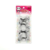 6 Ball / 24mm Ball Ponytail Holders - Multiple Colors (1PC/Single)