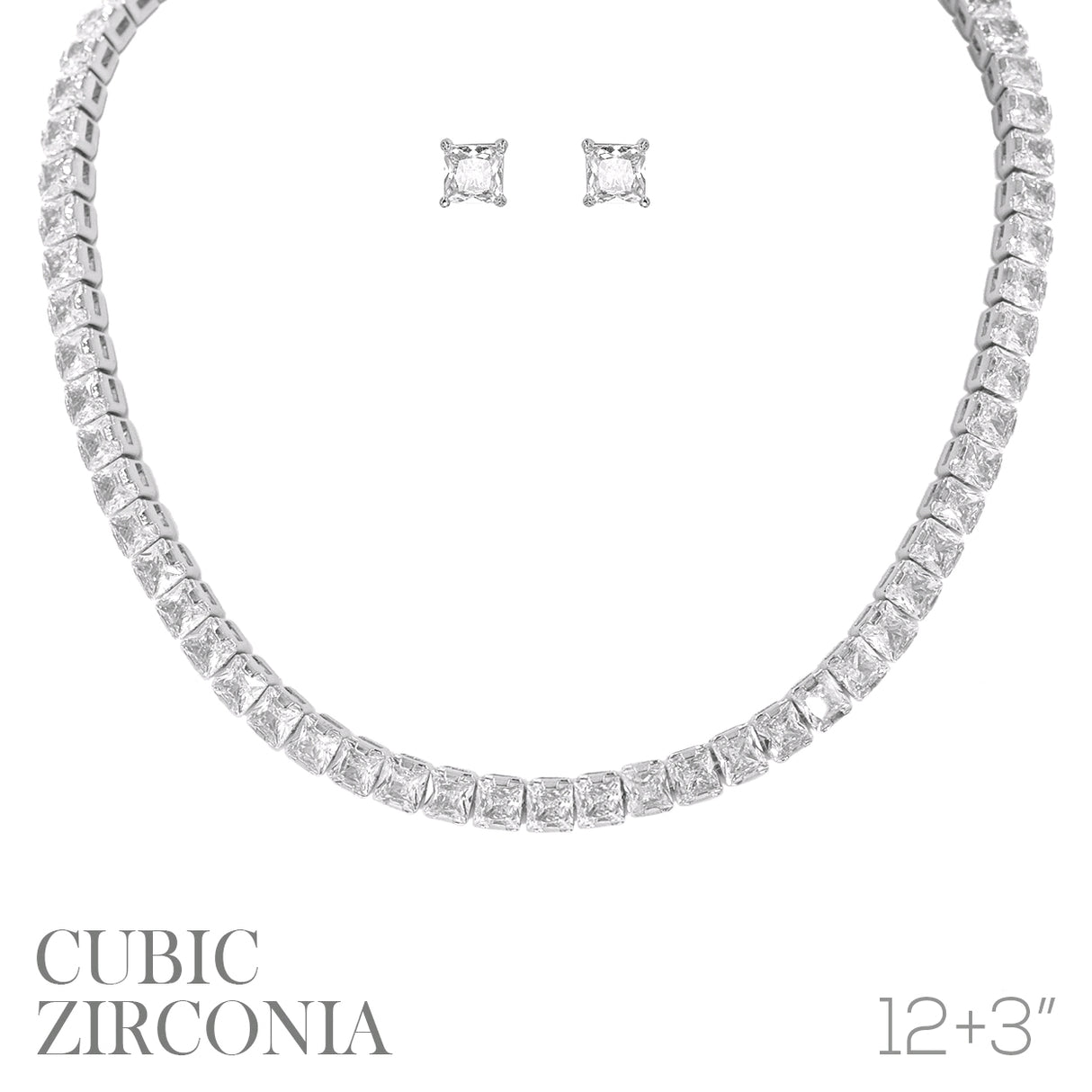 Fashion Jewelry Set #17848CR-R (PC)