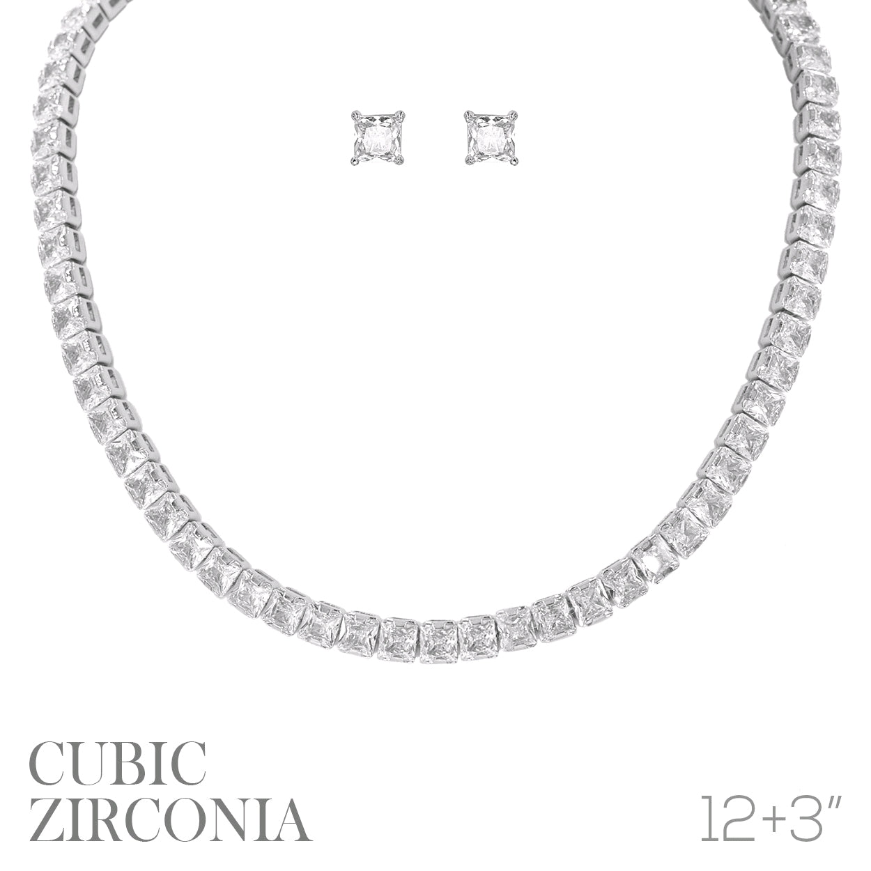 Fashion Jewelry Set #17848CR-R (PC)