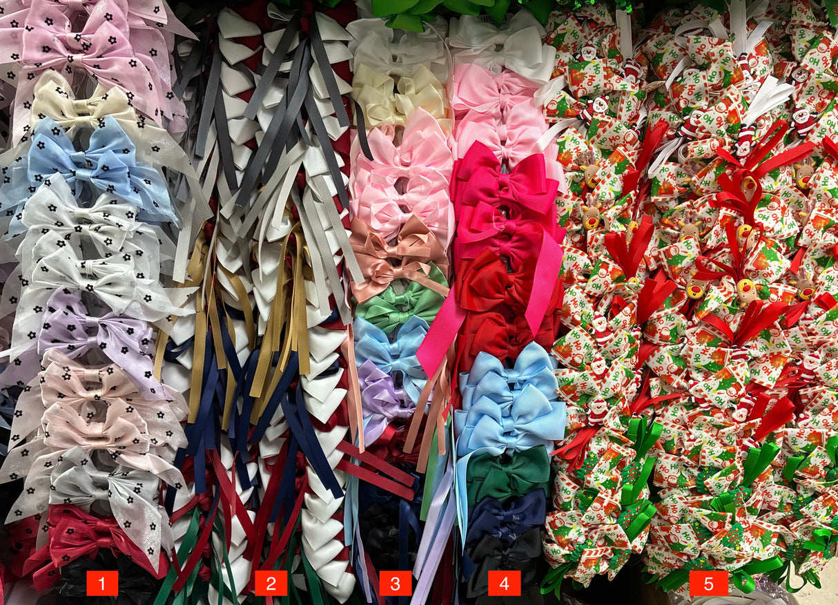 Wholesale Design Hair Bows #17BOT (12/24PC)