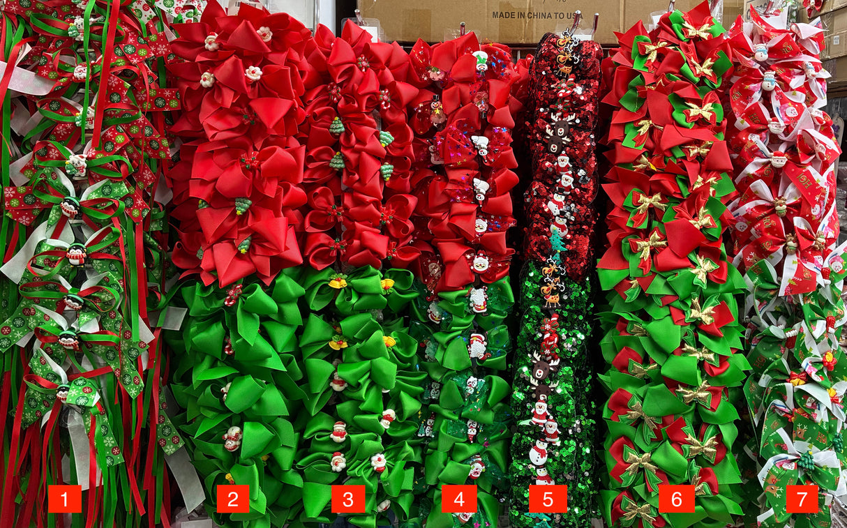 Wholesale Design Hair Bows #17TOP (12/24PC)