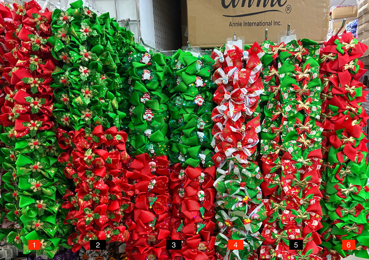 Wholesale Design Hair Bows #17TOP (12/24PC)