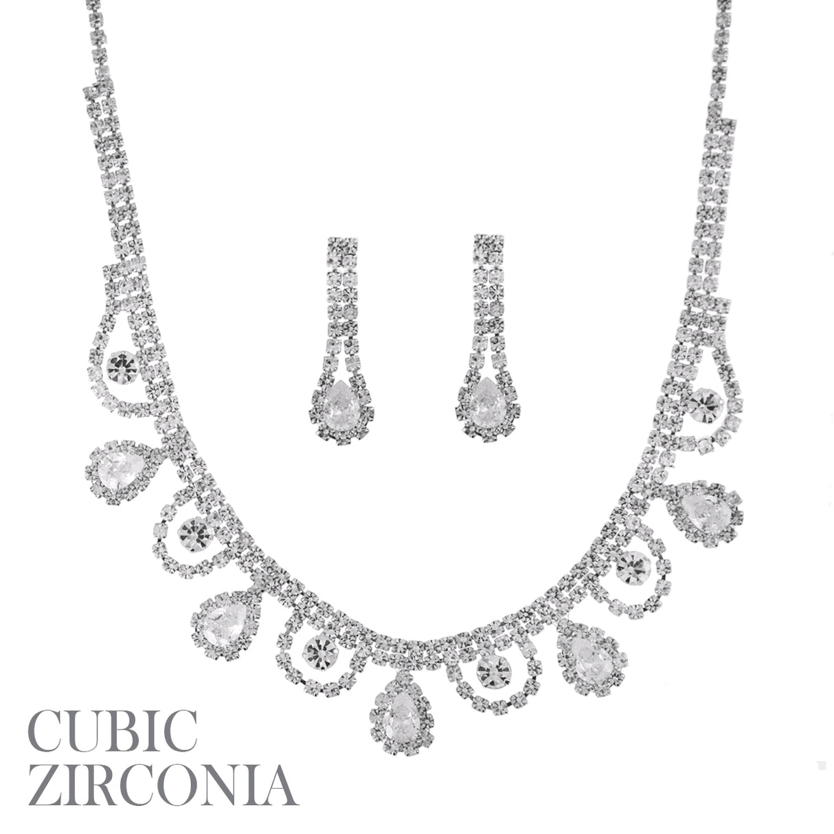 Fashion Jewelry Set #18367CR-S (PC)