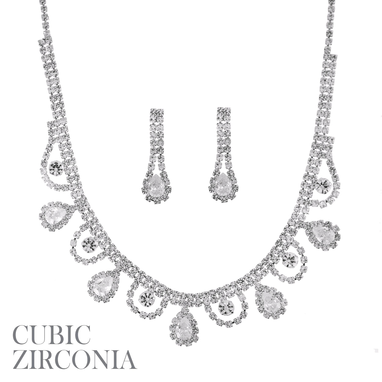 Fashion Jewelry Set #18367CR-S (PC)