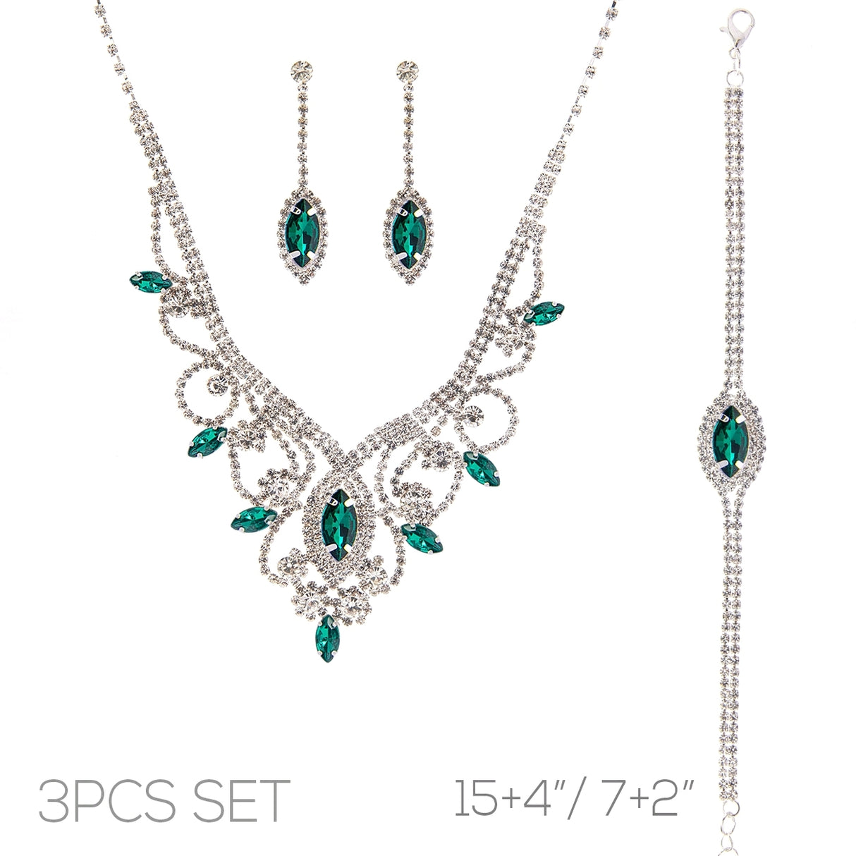 Fashion Jewelry Set #18613EM-S (PC)