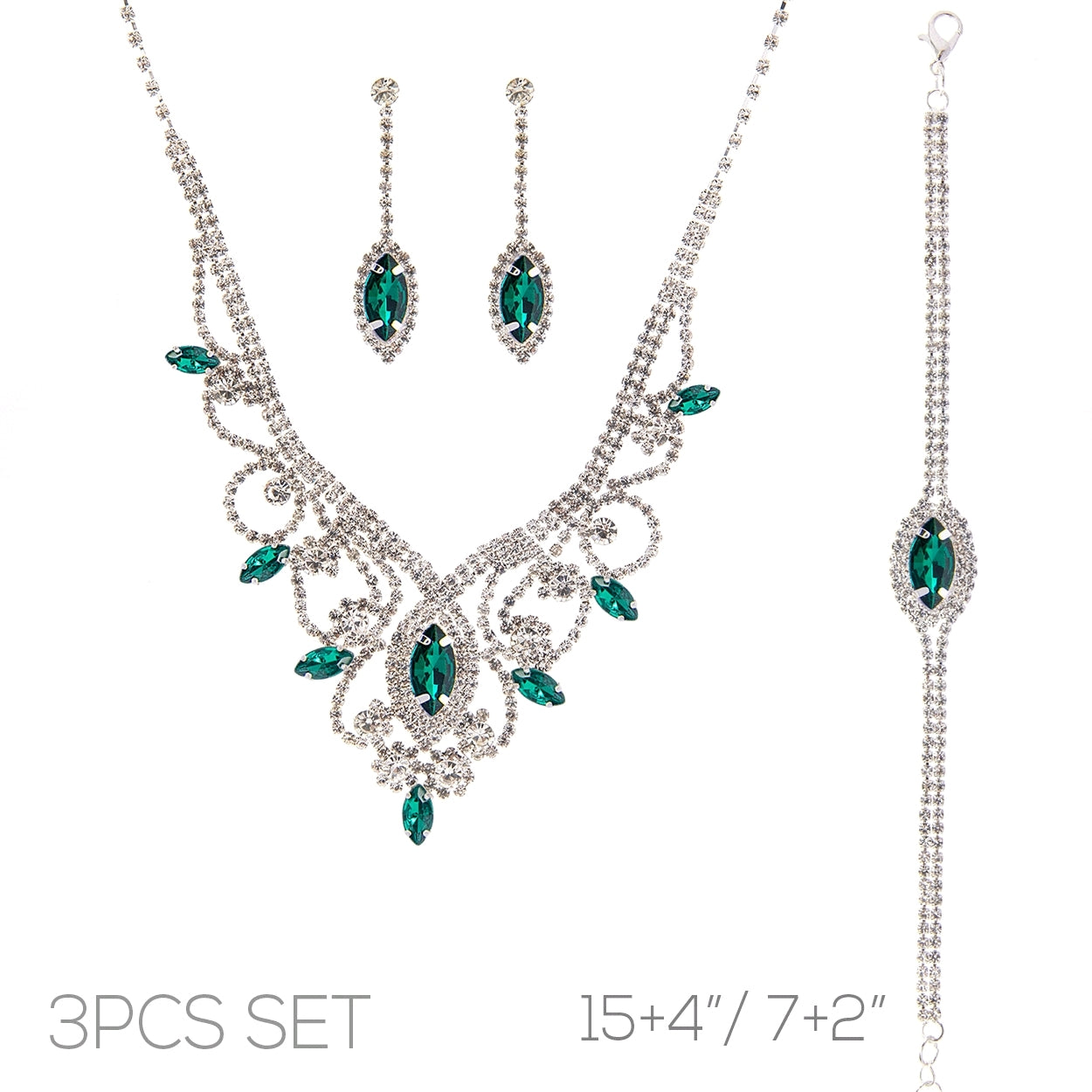 Fashion Jewelry Set #18613EM-S (PC)
